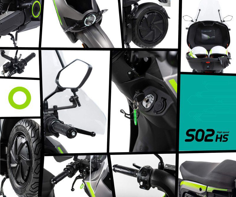 Moto scooter eléctrica SILENCE S02 HS | Madrid | Marbella | ELECTRICMOV.com