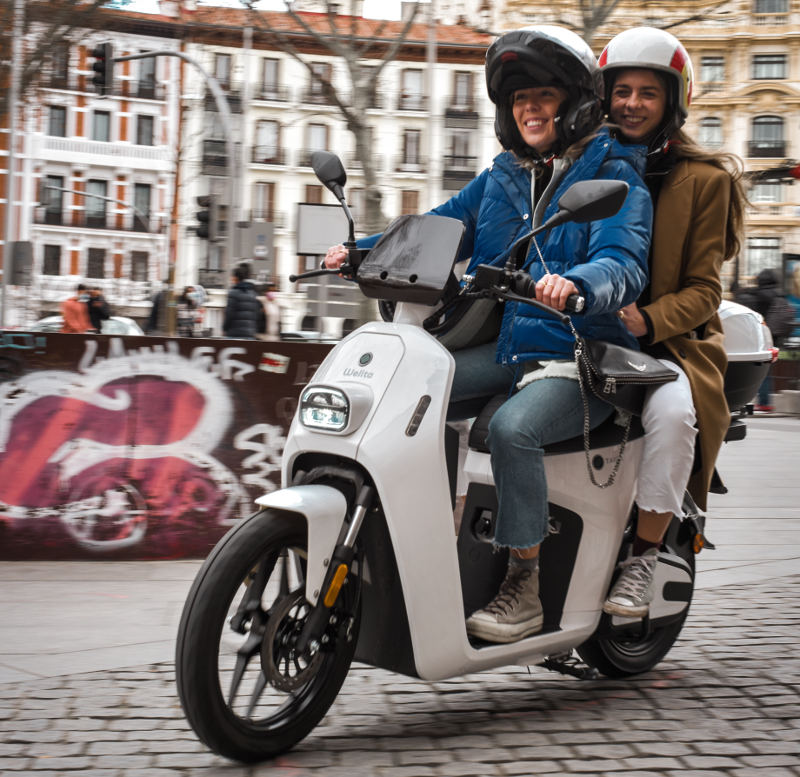 Ciclomotor scooter eléctrico 50 cc WELLTA TAIGA DELIVERY | Madrid | Marbella | ELECTRICMOV.com