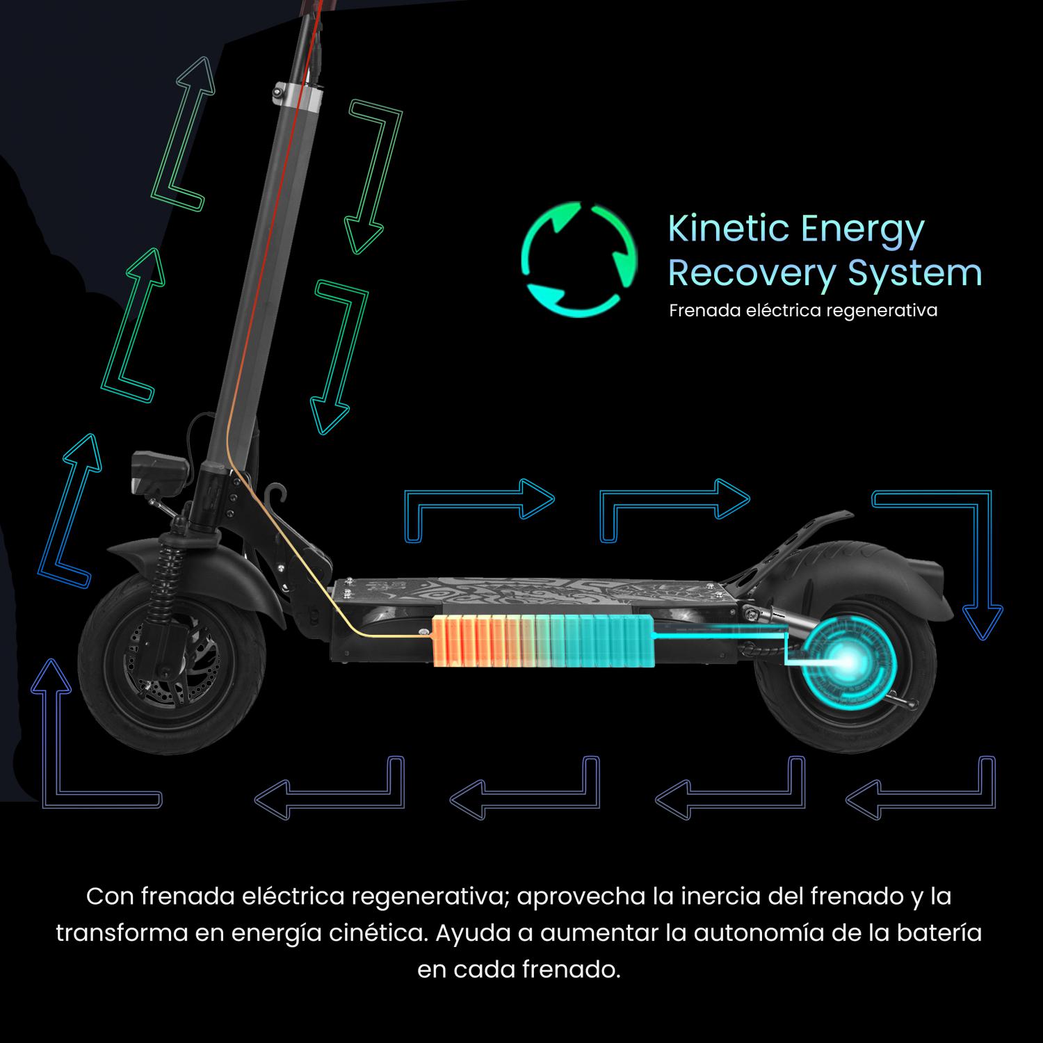 Comprar mejor patinete eléctrico plegable smartgyro Raptor Black | Madrid | Marbella | ELECTRICMOV.com